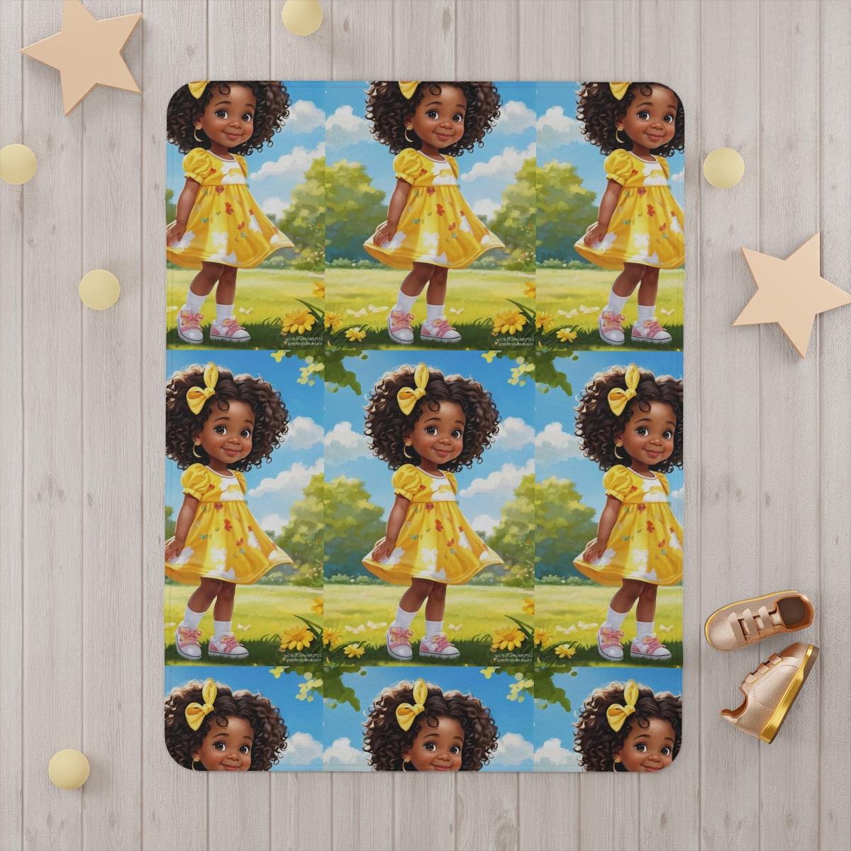 Little Girl Blanket (7105736802407)