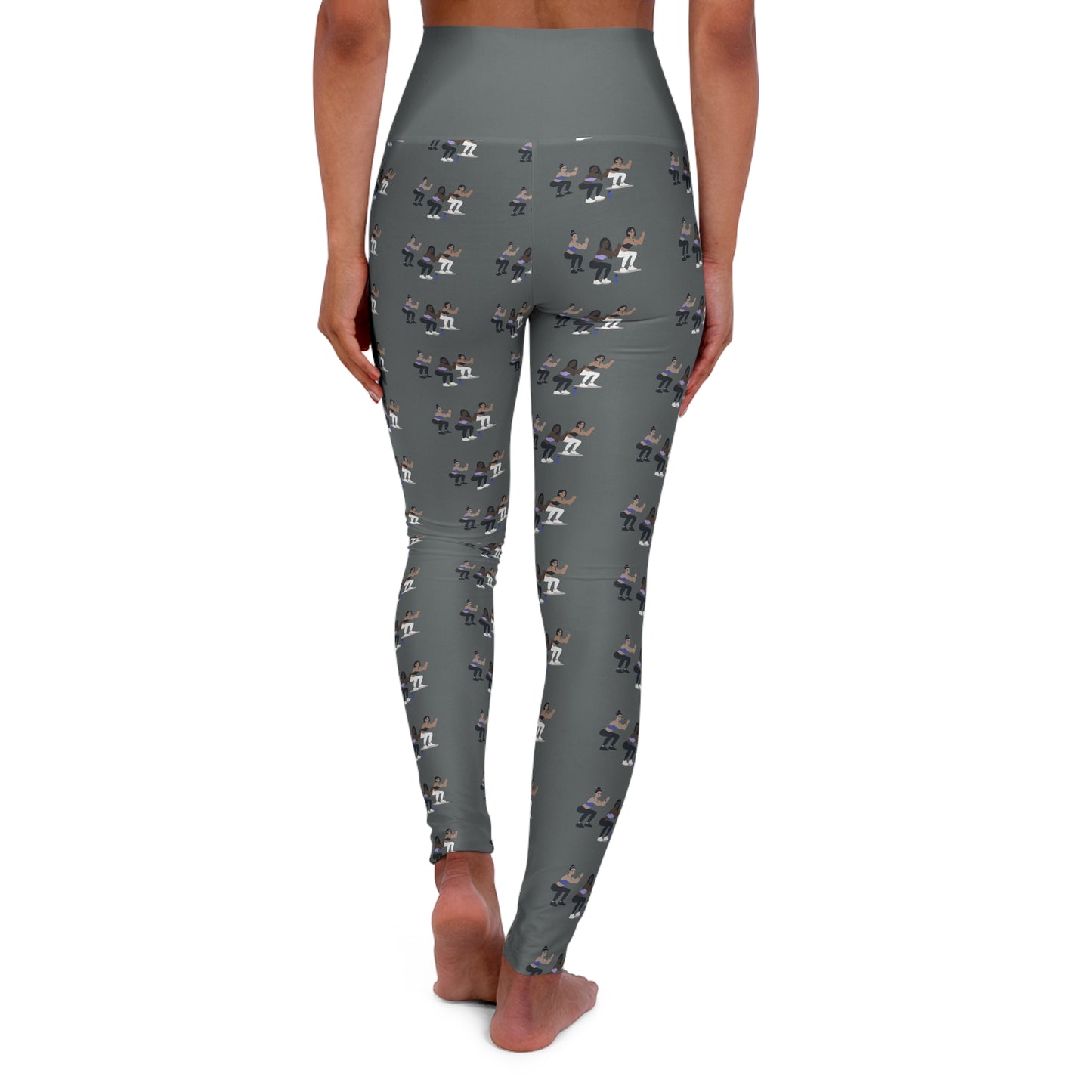 Women's High Waisted Yoga Leggings (AOP)