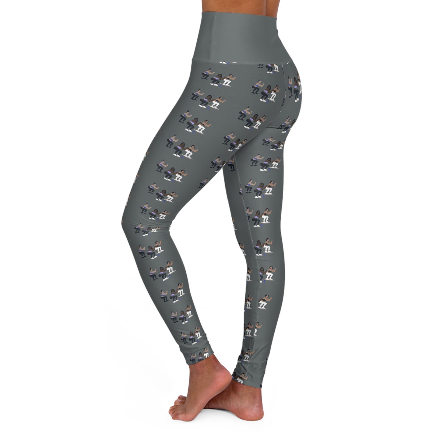 Women's High Waisted Yoga Leggings (AOP)